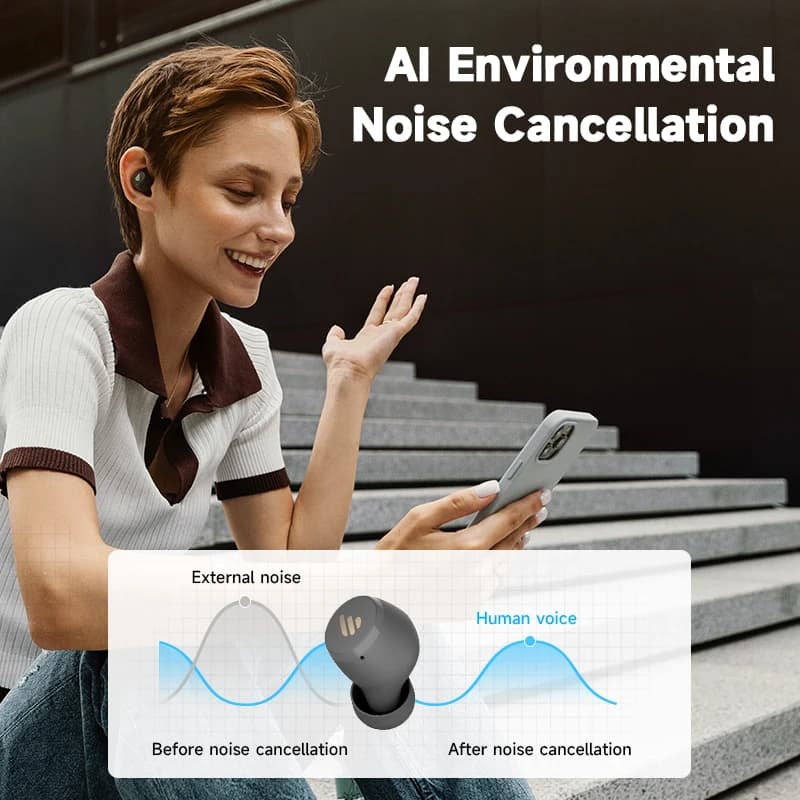 EDIFIER X3 X3 Lite TWS Wireless Bluetooth Earphone Bluetooth 5.3 Voice Assistant touch control up to 24hrs playback EQ Preset - 3