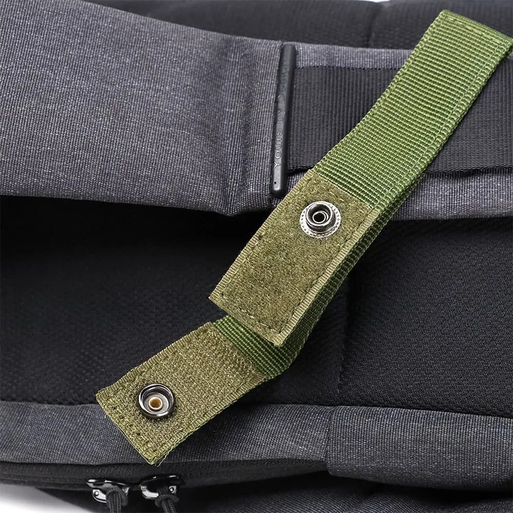 مشابك تسلق من النايلون مع خطاف مفاتيح، إكسسوارات تسلق ومشي خارجية لحقائب الظهر - 6