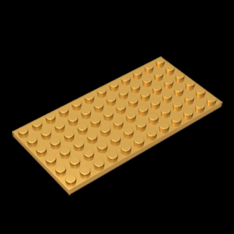 Goالطوب GDS-526 لوحة 6x12 متوافقة مع ليغو 3028 قطعة للأطفال DIY جسيمات تعليمية MOC أجزاء لعبة - 5