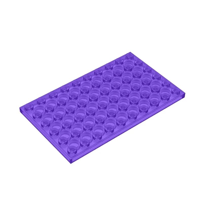 Gobricks GDS-525 Plate 6 x 10 compatible with lego 3033 pieces of children's DIY Educational Particles Moc Parts toy - 4