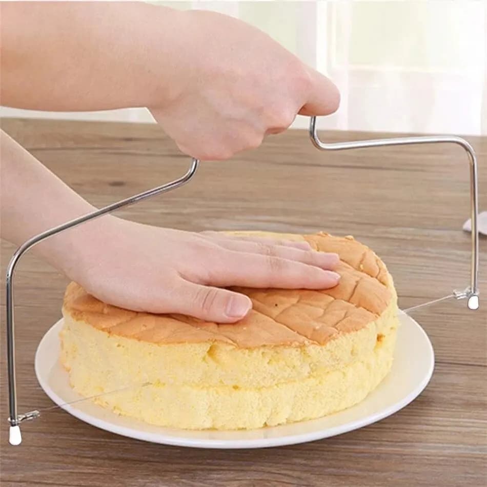 1/2Pcs Adjustable Height Line Cake Cut Slicer Adjustable Stainless Steel Cake Decorating Mold DIY Bakeware Kitchen Cooking Tool - 3