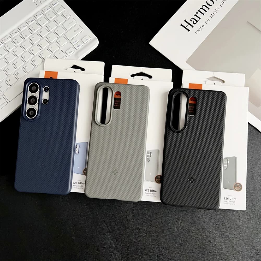 Spigen TPU Magnetic Case For Samusng Galaxy S26 S25 Ultra S26 Plus S25 For Magsafe Wireless Charging Shockproof Matte Soft Cover - 6