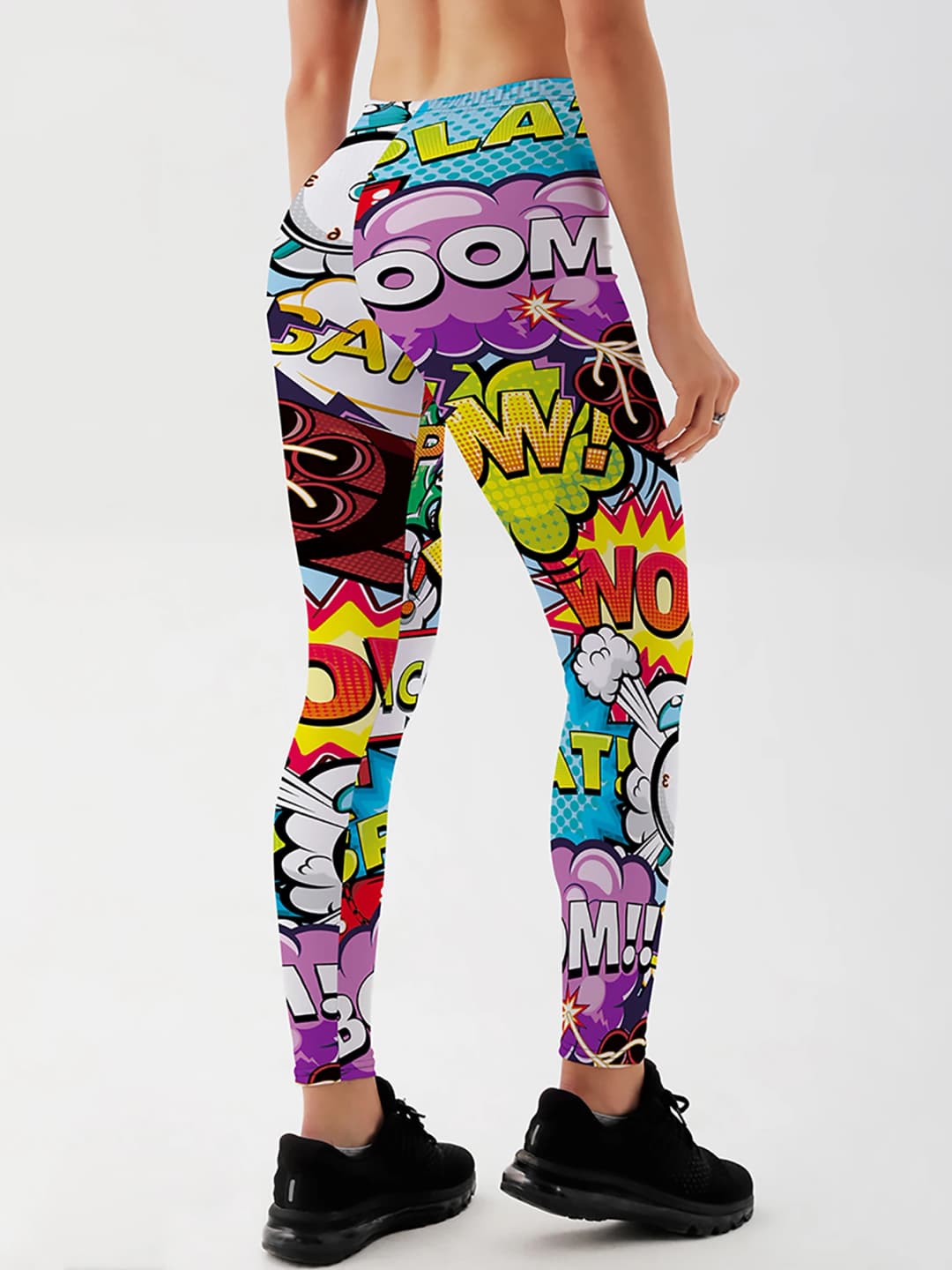 3D Printed Leggings Push Up Leggins Sport Women Fitness Running Pants Cartoon Comic Game  Styles Girl Leggins - 4