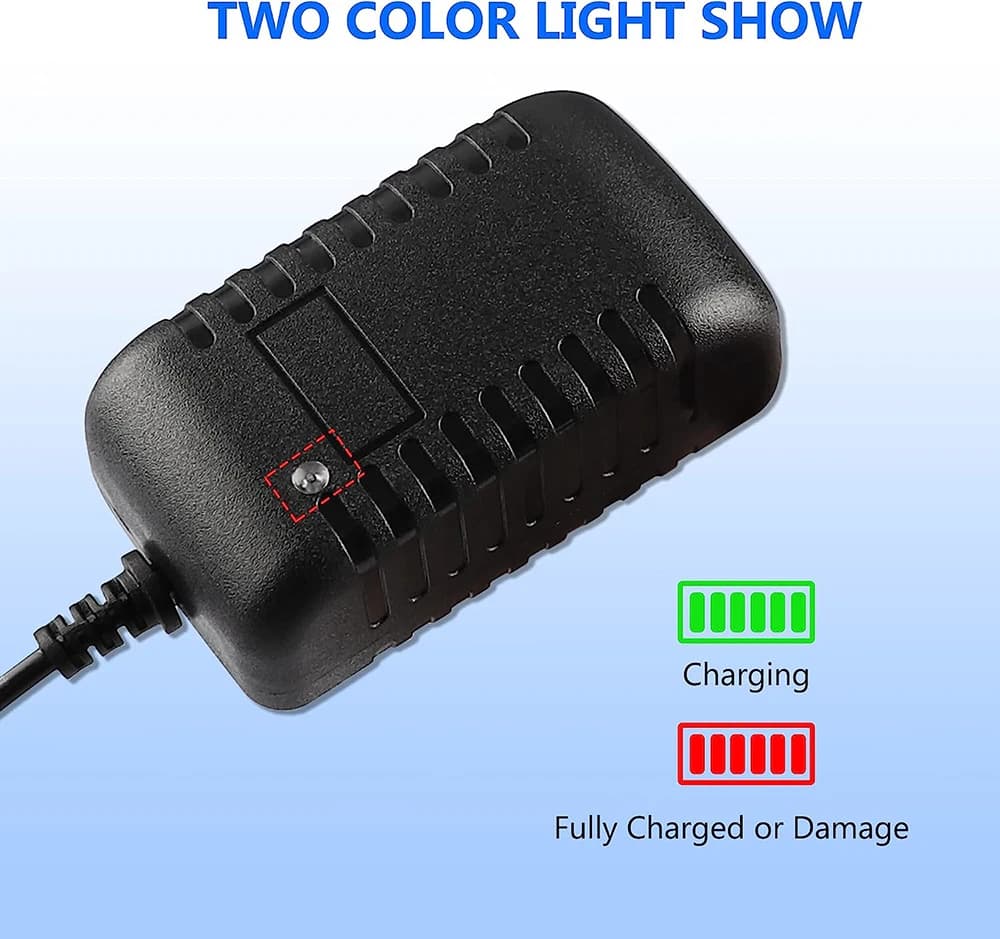 شاحن 12V لسيارات الأطفال، ألعاب، محول طاقة 1000MA، ألعاب ركوب عالمية، عربة أطفال كهربائية - 4