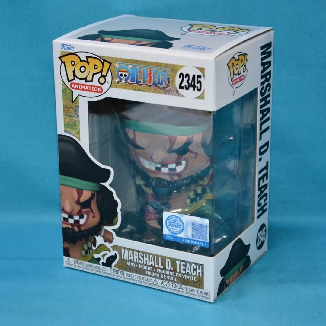 Anime One Piece Marshall D.Teach Black Hole Figure Funko Pop Official Licensed Authentic Statue Limited Edition Fans Toy Gift - 4
