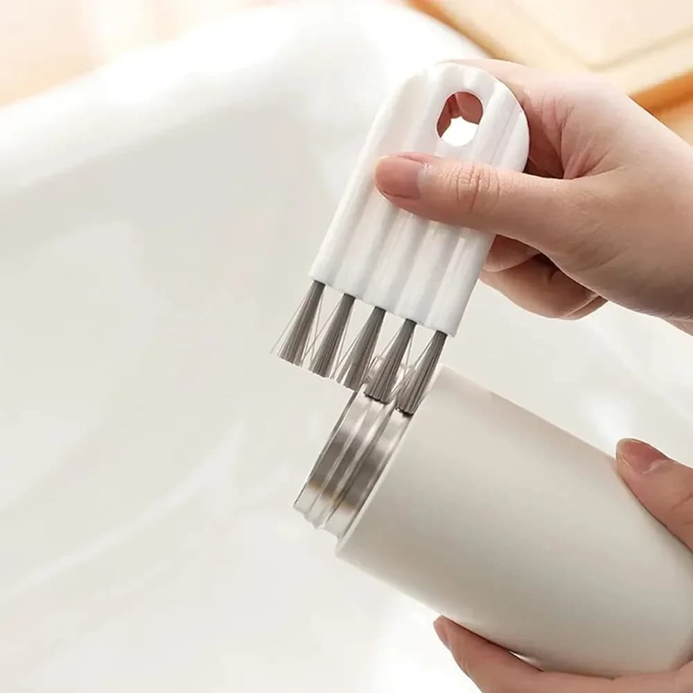 فرشاة تنظيف متعددة الوظائف مرنة، فرشاة تنظيف الكمبيوتر، منظف لوحة المفاتيح بفرشاة ناعمة، أداة تنظيف منزلية - 4