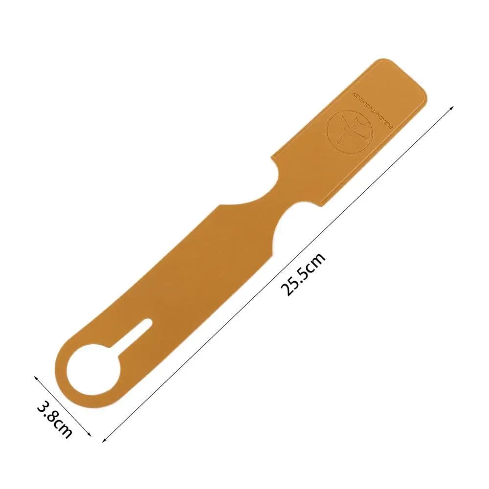 Leather Baggage Name Tags Handbag Label Suitcase Tag Travel Luggage Tag Boarding Pass Travel Accessories Airplane Suitcase Tag