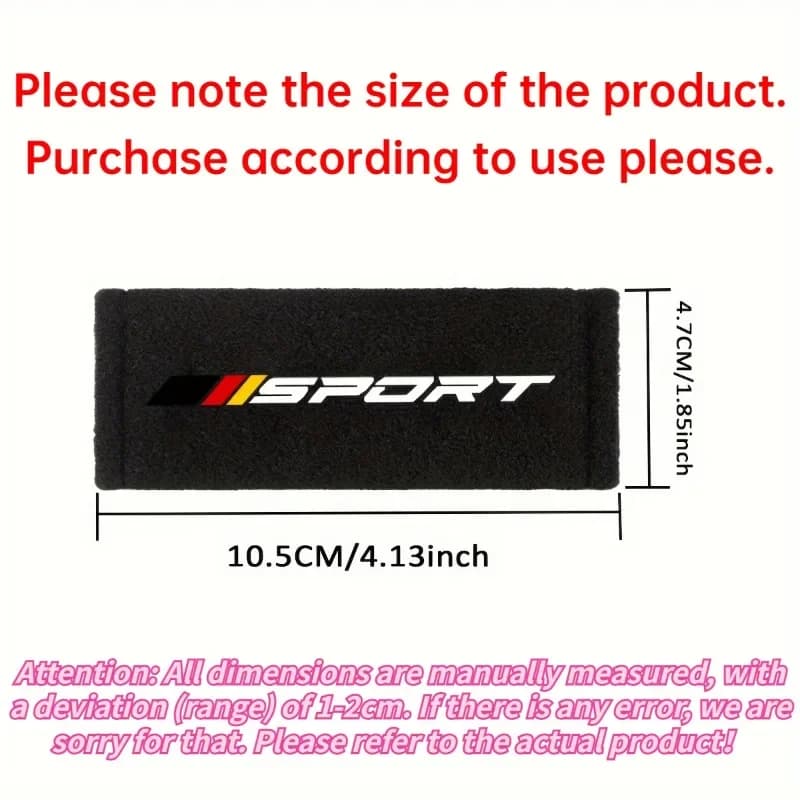 غطاء حماية لمقبض باب سقف السيارة من الزغب، قطعة واحدة، مناسب لتزيين سيارتك - 6