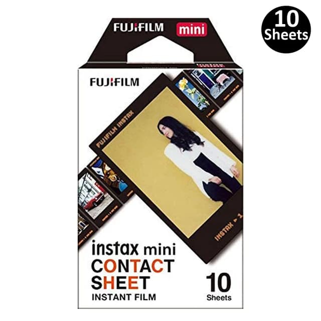Fujifilm Mini Color Contact Sheet Film Link + Instant Camera Film Instax Film For Fuji Mini 13 EVO 41 40 12 11 99 9 SE 25 11 99 - 4