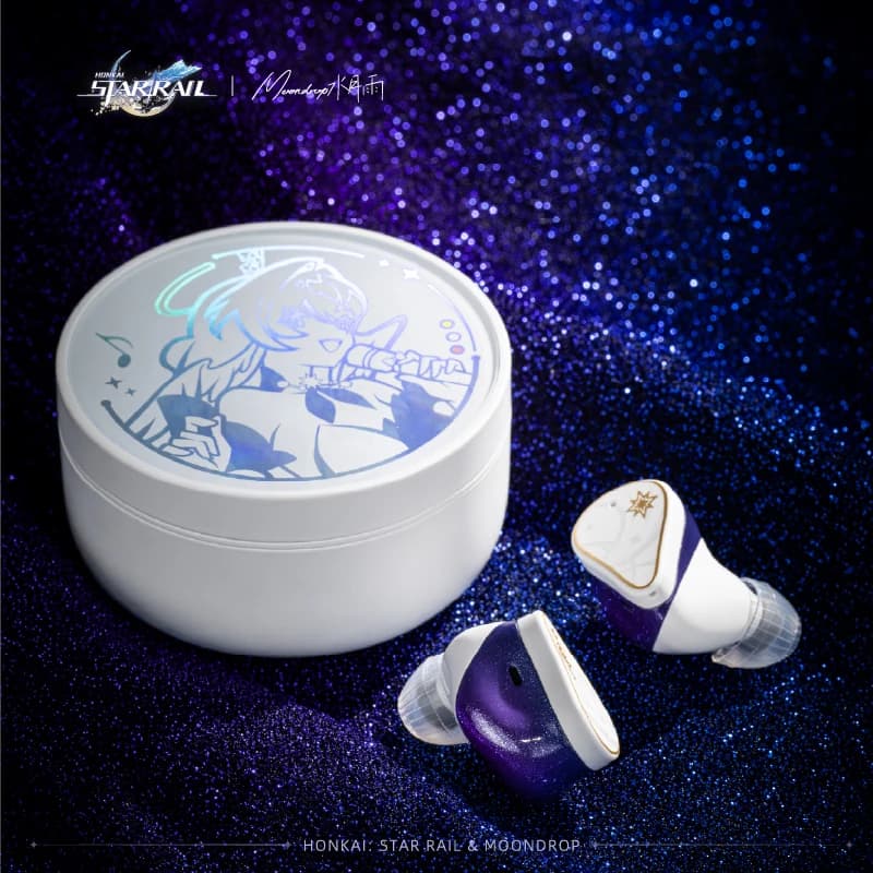 MOONDROP ROBIN Earphone Honkai Star Rail Robin's Earphones TWS Hybrid Dynamic Driver + Planar Driver ANC TWS Earphones - 3