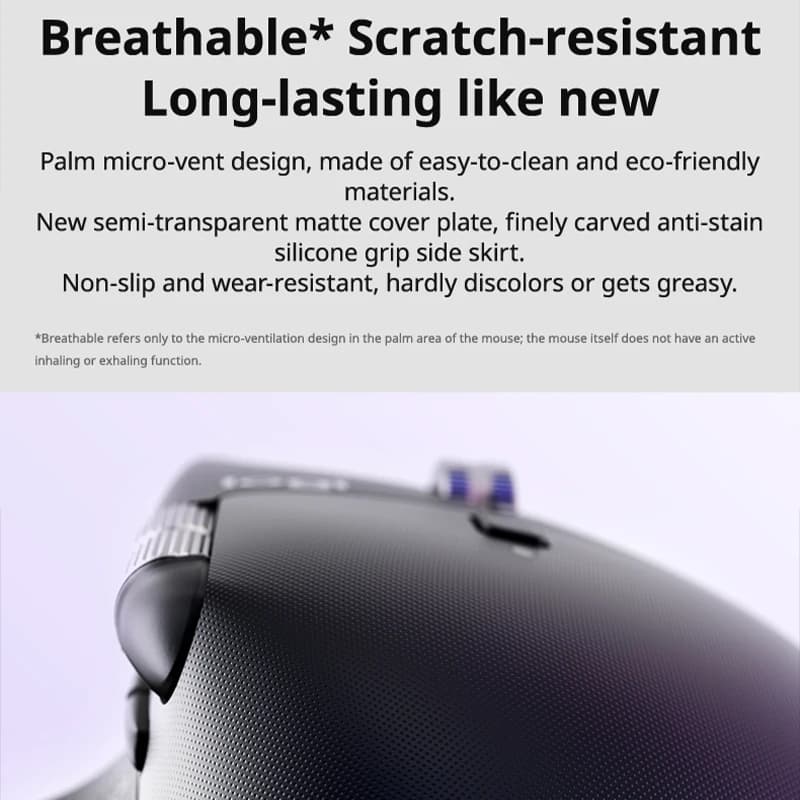 ماوس لاسلكي Logitech MX Master 4/إصدار Mac، تعاون متعدد الأجهزة، عمل مكتبي فعال - 6