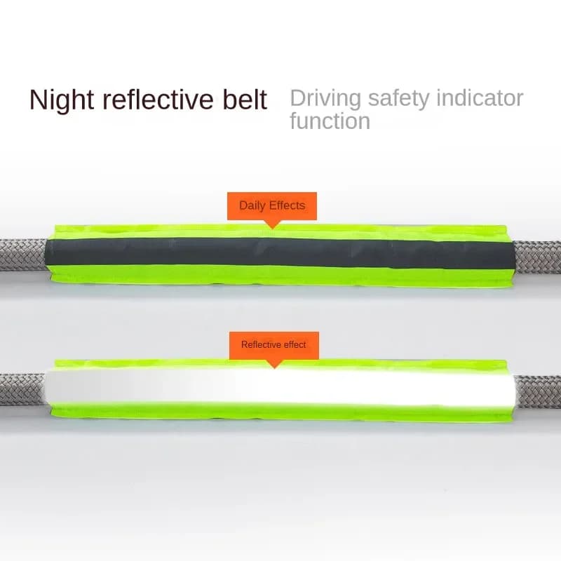 Multiple Sizes Car Outdoor Off-road Trailer Tow Rope Emergency Rescue Rope Thicker Car Nylon Colour Changing Nylon Pulling Rope - 4