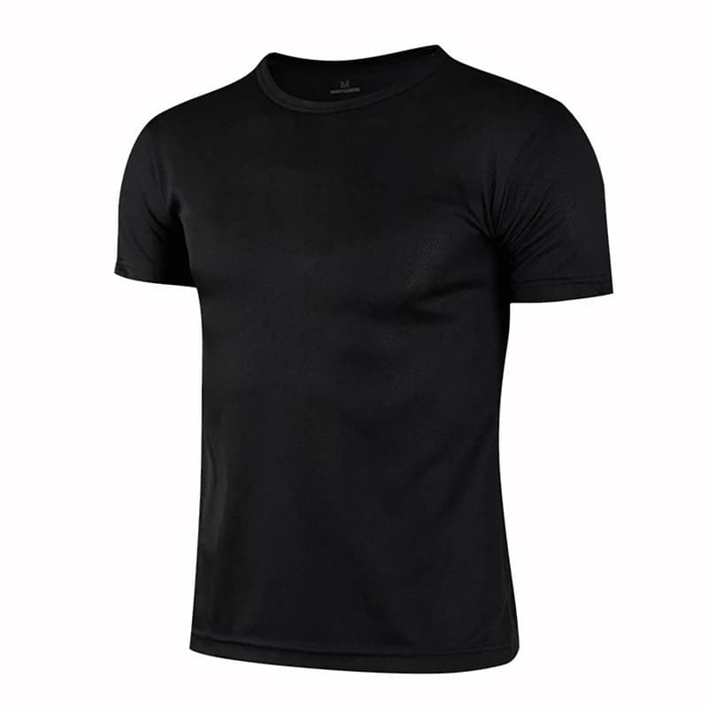 Men Women Quick Dry Short Sleeve Sport T Shirt Gym Jerseys Fitness Shirt Trainer Running T-Shirt Teenager Breathable Sportswears - 2