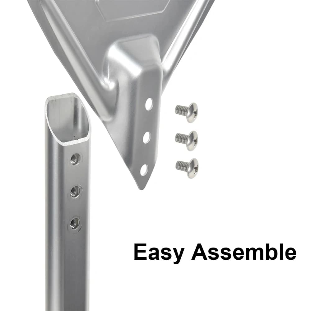 Onilini 7/8/9 بوصة بيتزا قشر قشر سبائك الألومنيوم مثقب البيتزا الخشب مقبض البيتزا مجرفة مجداف فرن الملحقات - 6