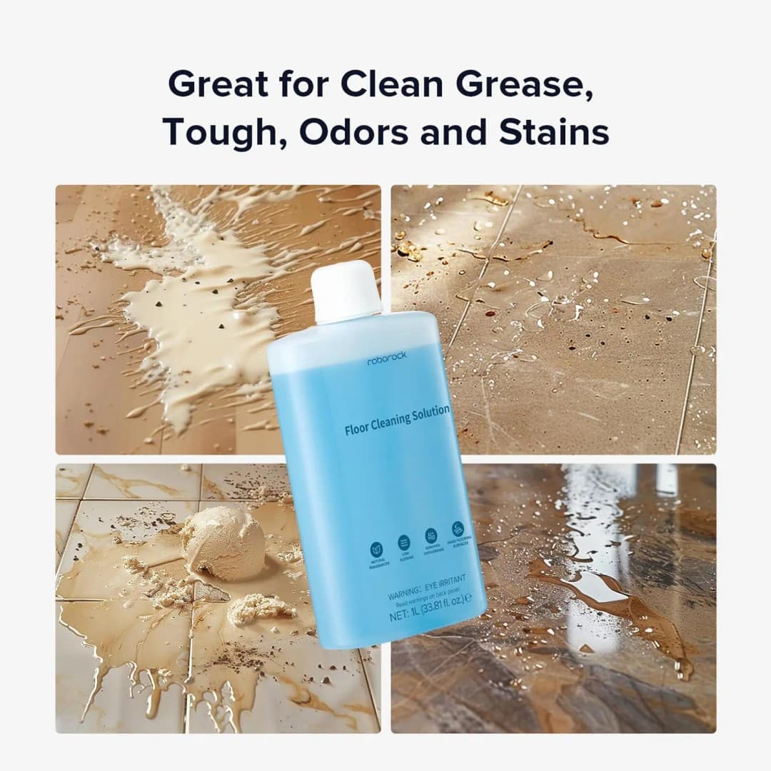 roborock Floor Cleaning Solution1L Floor Cleaner for Hardwood, Compatible Robot Vacuums with Mopping - 4