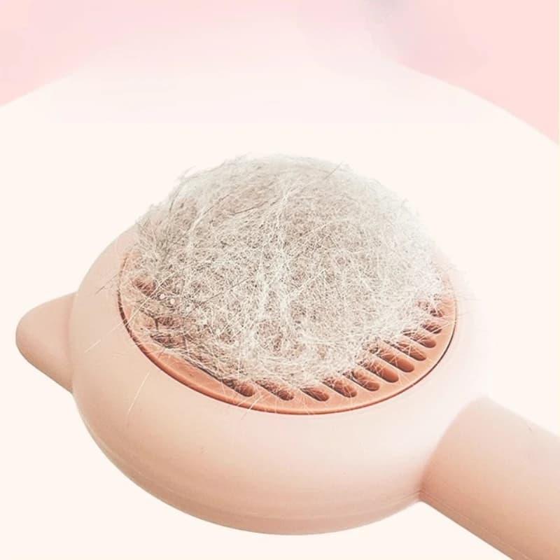 فرشاة إزالة شعر الحيوانات الأليفة مزدوجة الوجهين - مشط تدليك للعناية بالقطط والكلاب، أداة فعالة لإزالة الشعر المتساقط - 4