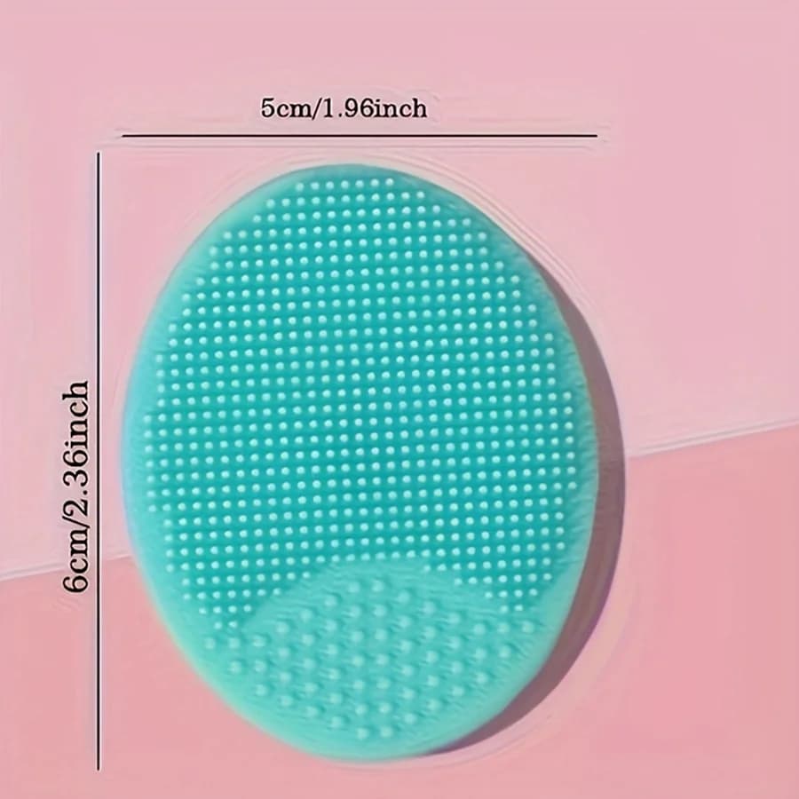 1PCS Silicone Baby Bath Brush Washing Hair Brush Silicone Baby Shampoo Brush For Bathing - 5
