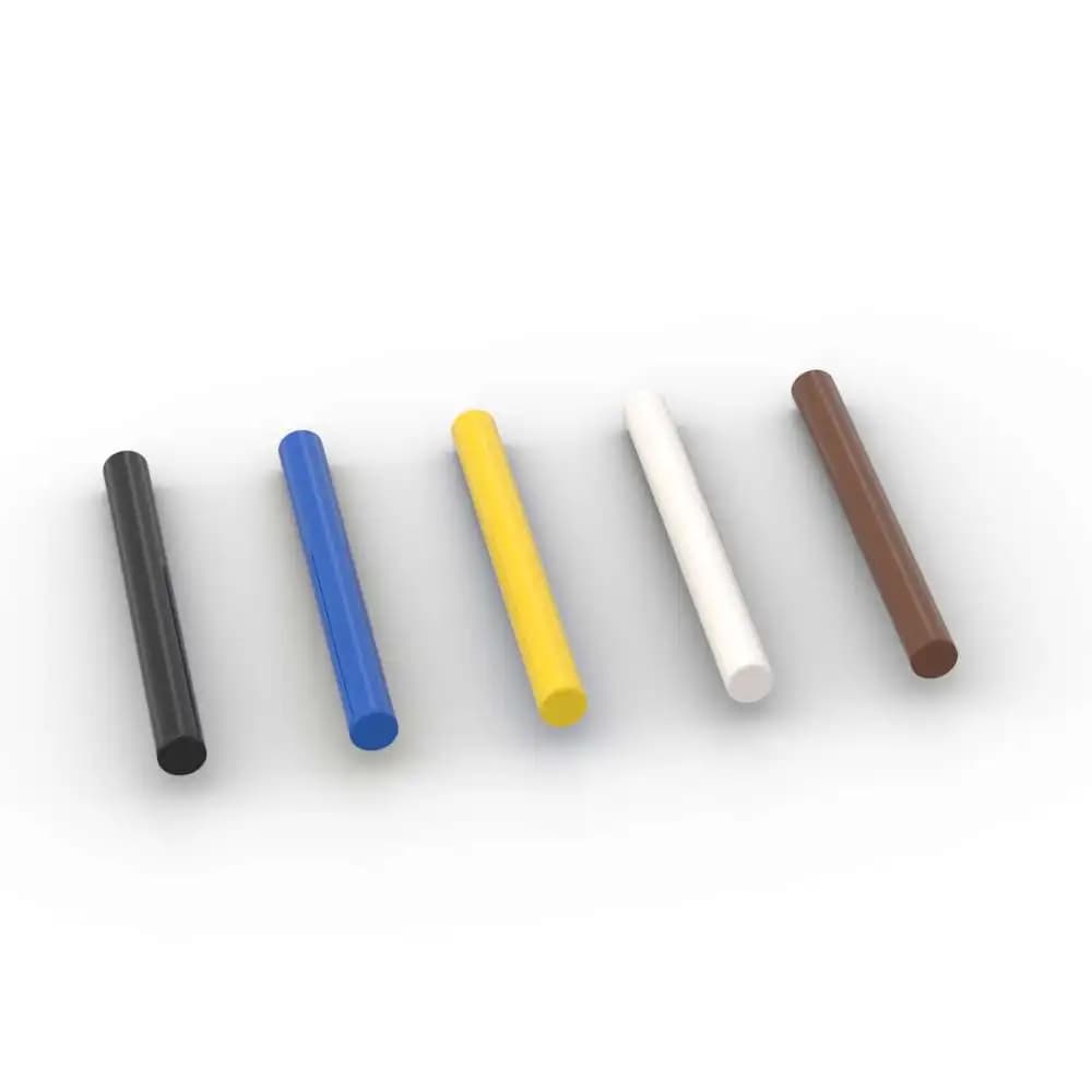 MOC 10 قطع 30374 شريط 1x4 مجموعة مكعبات البناء شفرة عصا عمود دائري فكرة الجسيمات ألعاب تعليمية هدايا عيد ميلاد الأطفال