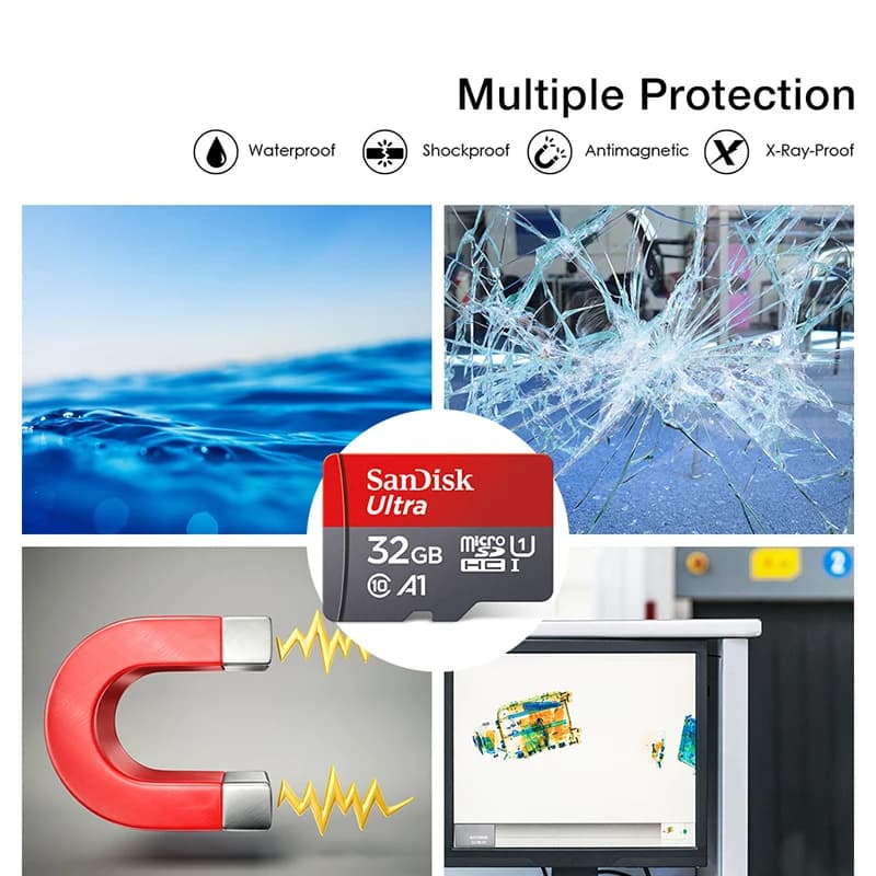 Sandisk A1 Memory Card 32gb 64GB 128GB 256GB 512GB Micro sd card Class10 UHS-1 flash card Memory Microsd TF Card for smartphone - 5