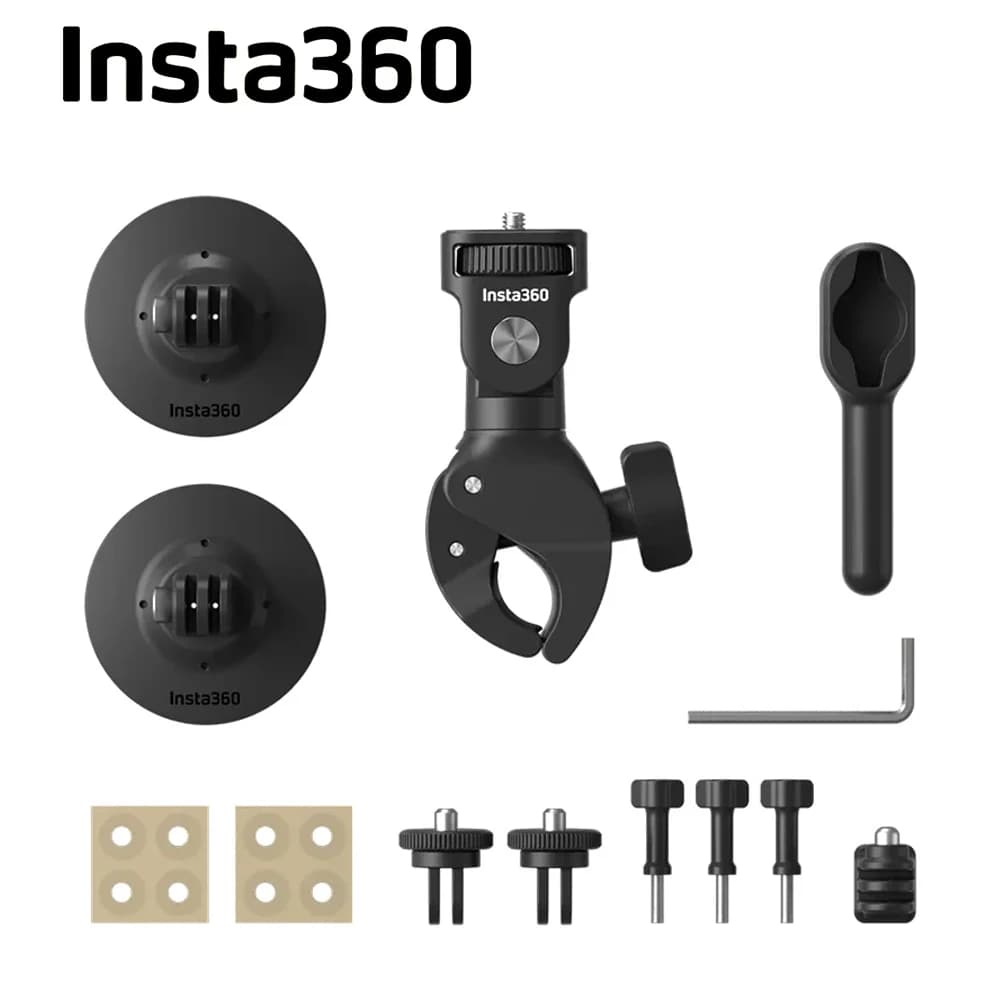 Insta360 Motorcycle Kit (Upgrade) for X4/X3/GO 2/GO 3/GO 3S/ACE PRO/ACE - Official 360 Camera Accessories