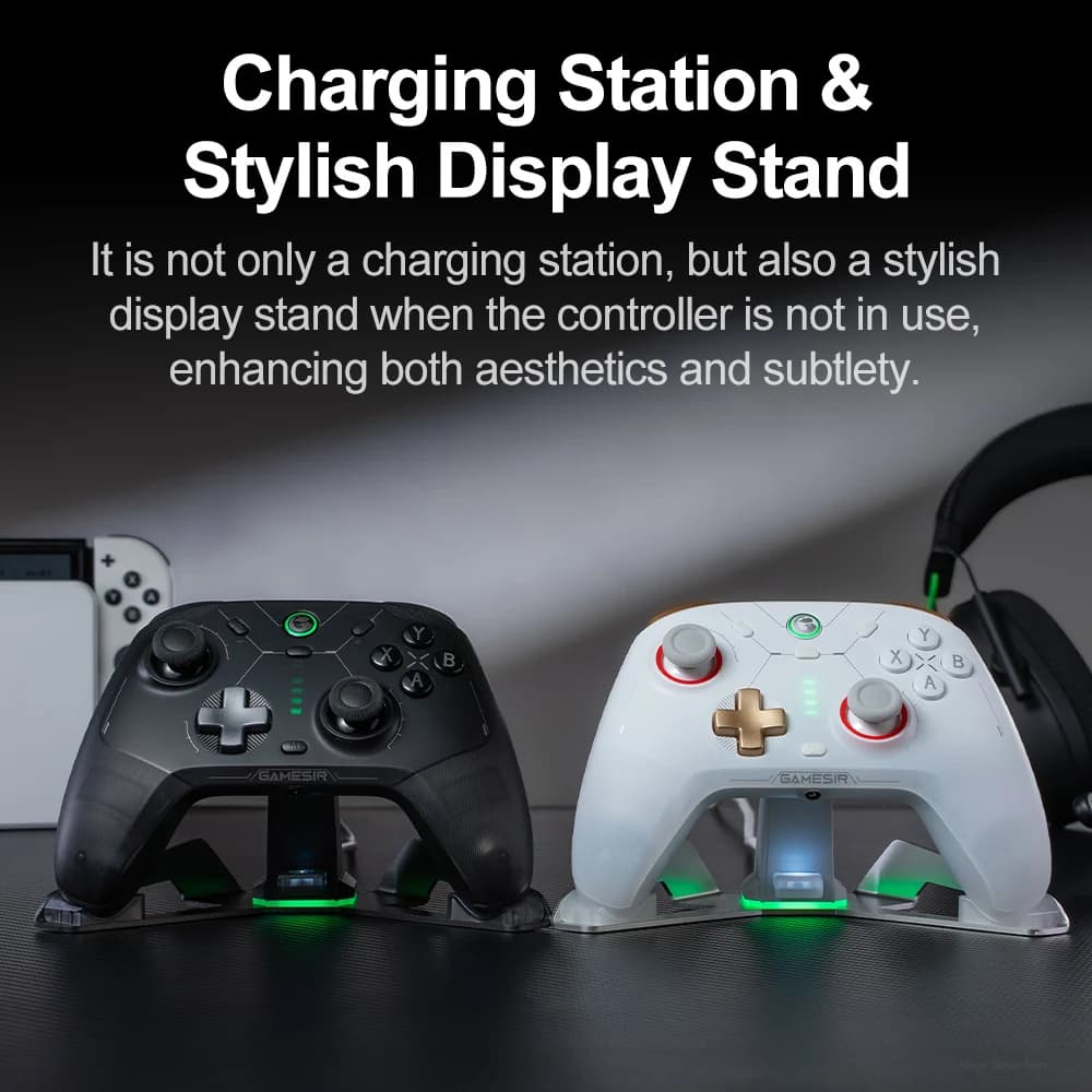 GameSir Cyclone 2 Charging Station Dock Original Wireless Switch Controller Gamepad Charger Base Accessories Alumintum Alloy  ﻿ - 4
