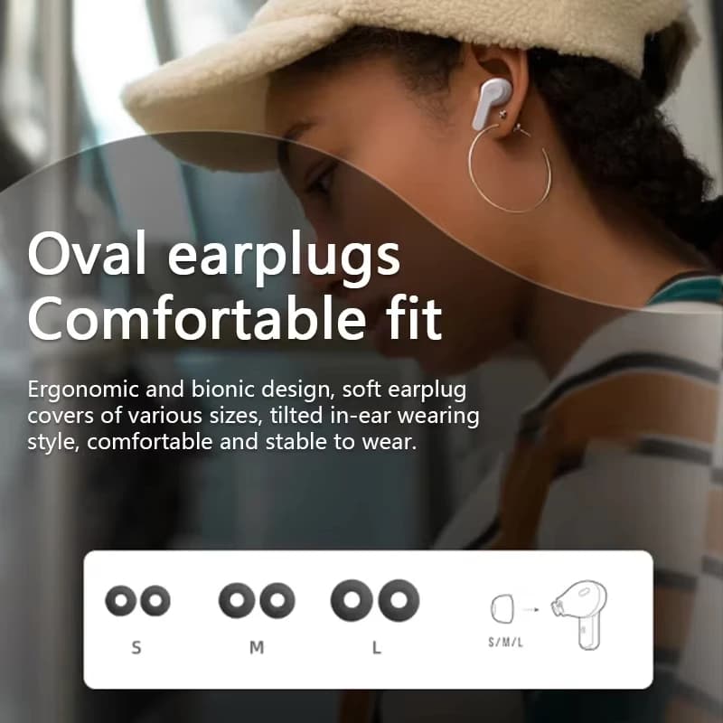 سماعات أذن بلوتوث JBL WAVE BEAM تدعم التطبيق، لاسلكية حقيقية TWS مع إلغاء الضوضاء النشط، سماعات JBL Vibe Beam - 5