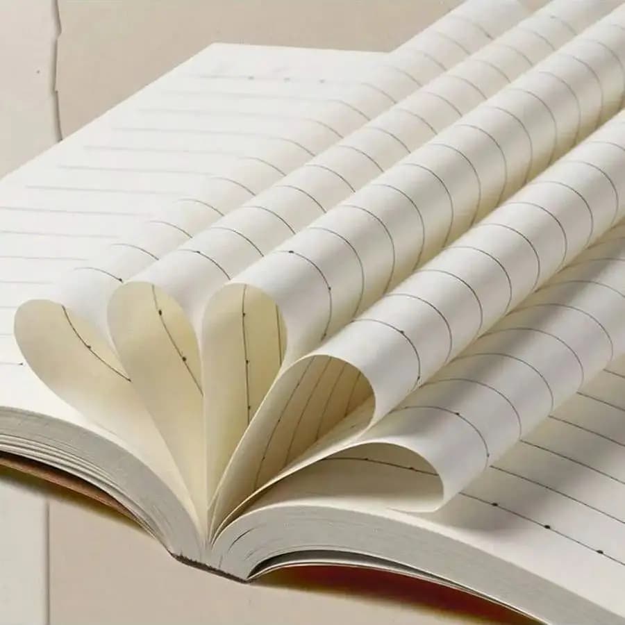 دفتر ملاحظات سميك بجيب A6، 256 صفحة، 128 ورقة، خط شبكة فارغ، صفحات داخلية، غطاء ورق كرافت، مفكرة صغيرة - 5