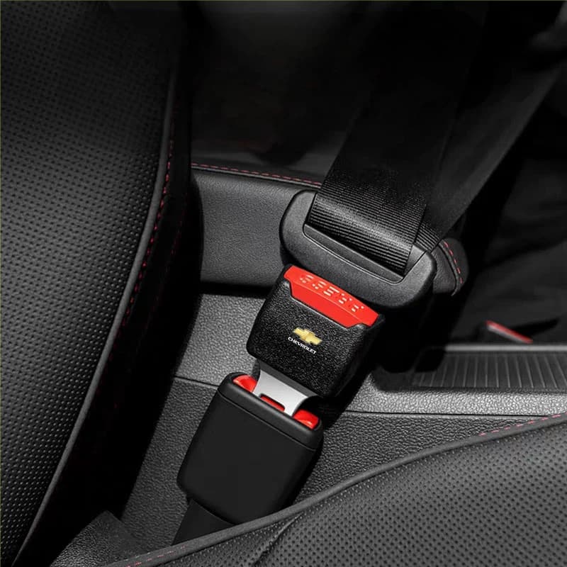 car Seat Belt Clip Extender Extra Long seatbelt lock buckle For Chevrolet Onix Cruze Silverado Impala Equinox Malibu Tahoe Trax - 5