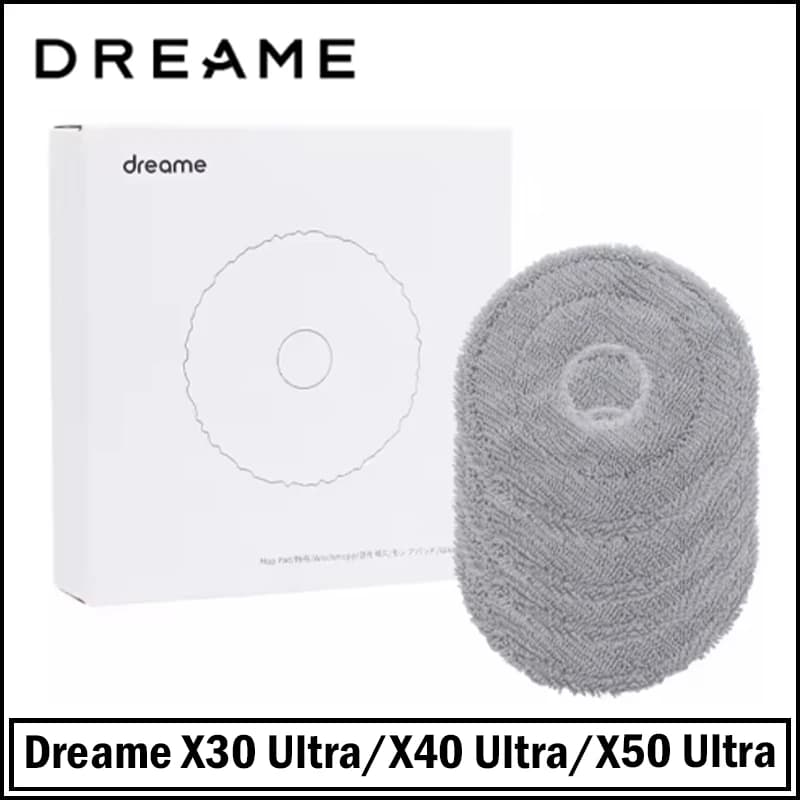 Dreame X40 Ultra/X50 Ultra/X30 Ultra Mop Cloth Parts Dreame L10s Pro Ultra Heat / L20 Ultra Rotary Mops Pad Original Accessories