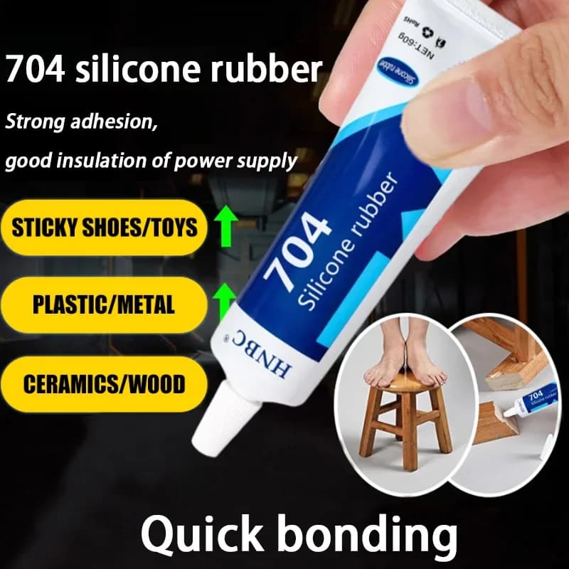 عازل سيليكون مطاطي مقاوم لدرجات الحرارة العالية عازل إلكتروني مقاوم للماء عازل قوي مقاوم للحرارة لاصق عزل سيليكون - 2