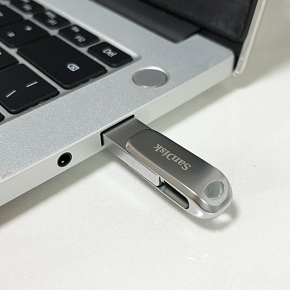 SanDisk Ultra Dual Drive Luxe USB Type-c 32GB 64GB 128GB 256GB 512GB USB 3.2 Gen 1 Phone Metal Type C OTG Flash Drive  Pen Drive - 4