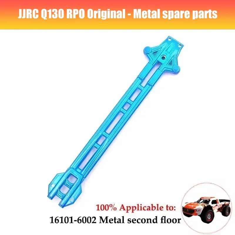 قطع غيار سيارة JJRC Q130 RC - محرك وESC وServo وإطارات وترس تفاضلي وعمود إدارة وممتص صدمات وذراع صدام - إكسسوارات سيارات - 4