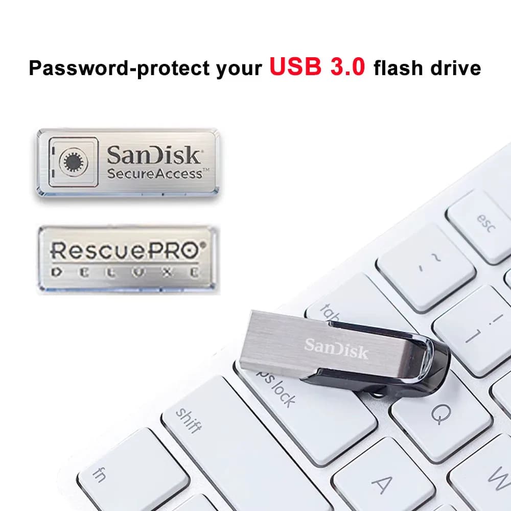 SanDisk CZ73 USB Flash Drive 256GB 128GB 64GB 32GB USB 3.0 Metal Encryption Pen Drive 16GB Memory Stick Storage Device U Disk - 2