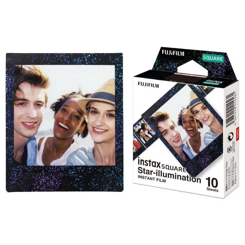 10-100 Sheets Fujifilm Instax Square Film White/Black Edge Photo Paper For Instax Camera SQ1 SQ10 SQ6 SQ20 SQ40 Link Printer - 6