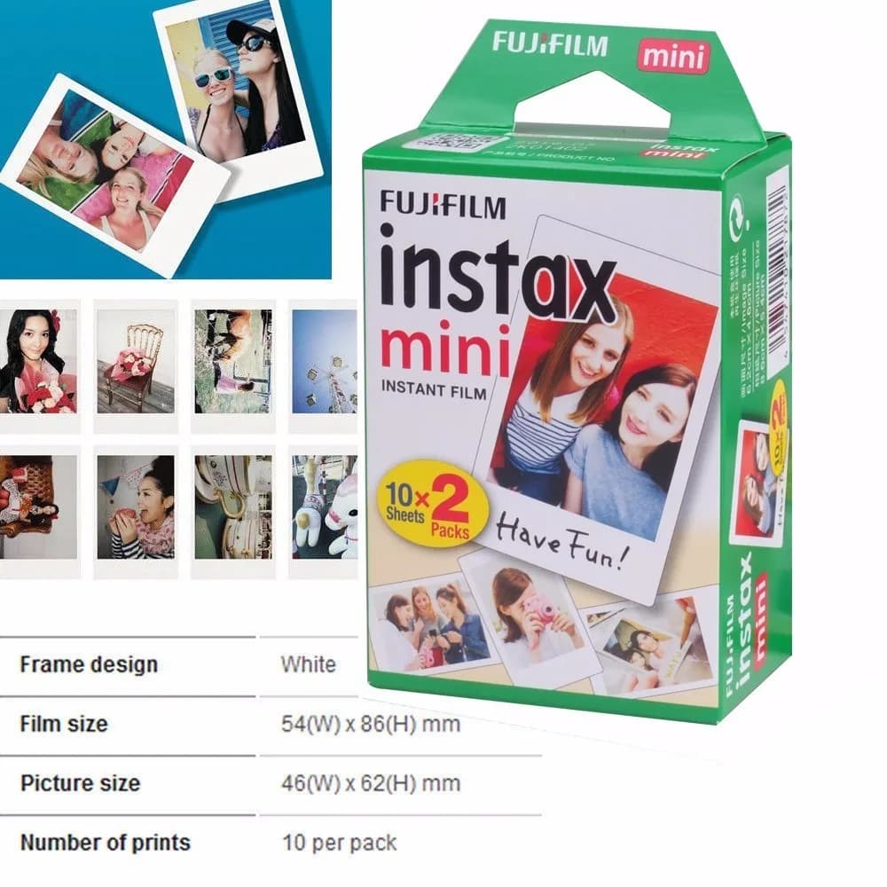 Fujifilm Instax Mini Film Instax Mini 12 Evo 40 SE Link 3 25 41 90 70 Instant Camera Sp-2 Link Liplay Fuji Instant Film Photos - 2
