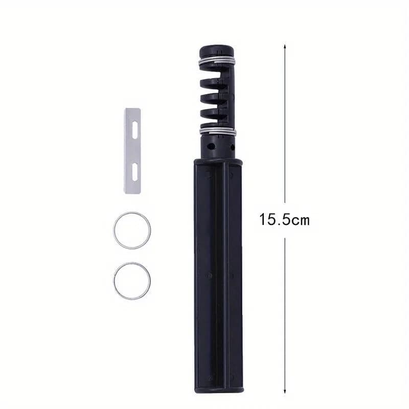 صانع دانتيل جلدي، أداة قطع يدوية مع 3 شفرات للحرف الجلدية - 3