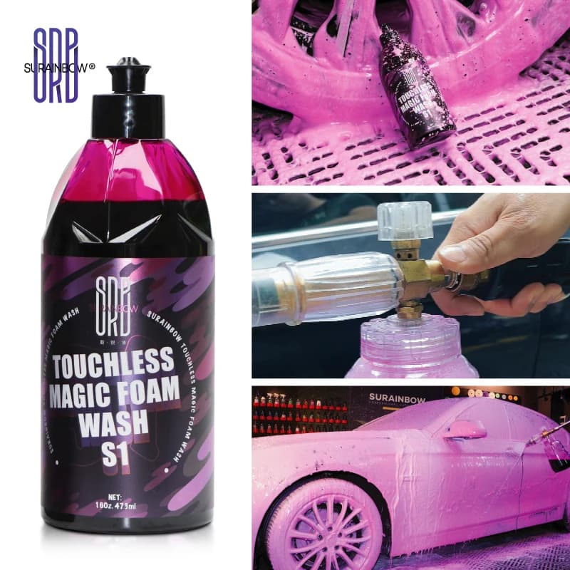 Pink Foaming Snow Foam Car Wash Soap (Works with Foam Cannons, Guns or Bucket Washes) Safe for Trucks, Motorcycles, RVs & More. - 6