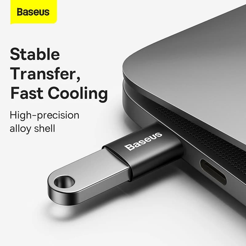 Baseus USB 3.1 OTG Adapter Type-C to USB-A  USBC Type C Female Converter For Macbook Xiaomi Huawei Samsung 10Gbps Data OTG Adapt - 2