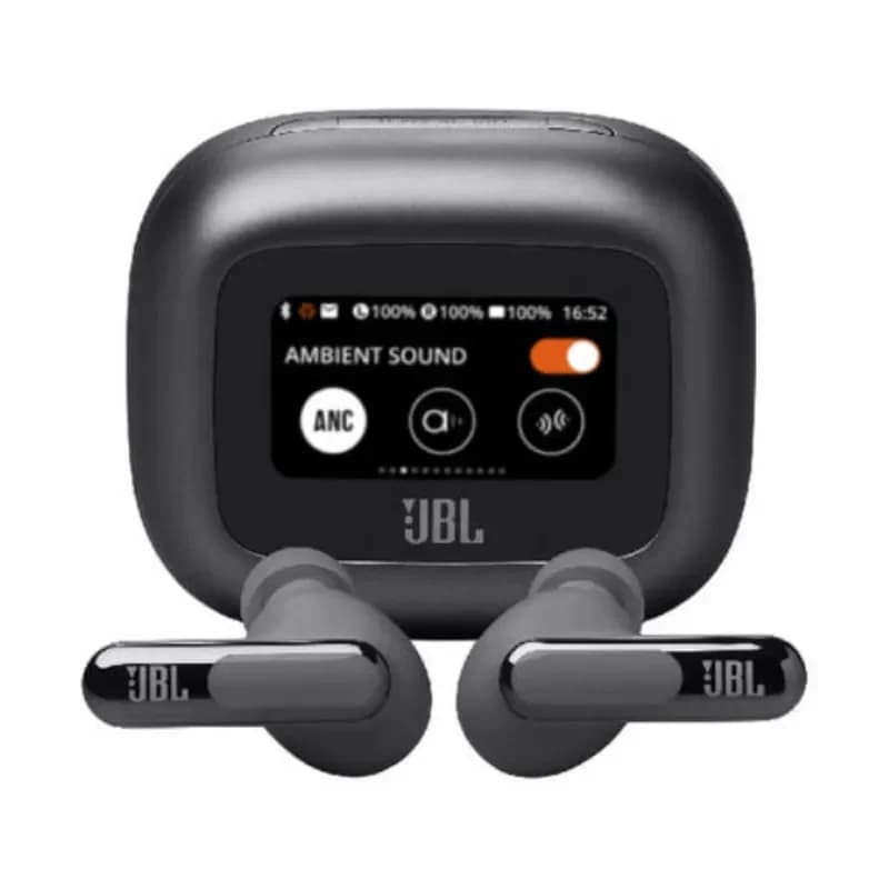 سماعات الأذن اللاسلكية الأصلية JBL Live Beam 3 بتقنية البلوتوث مع صندوق عرض ذكي LED وسماعات رأس مع إلغاء الضوضاء Beam3 - 4