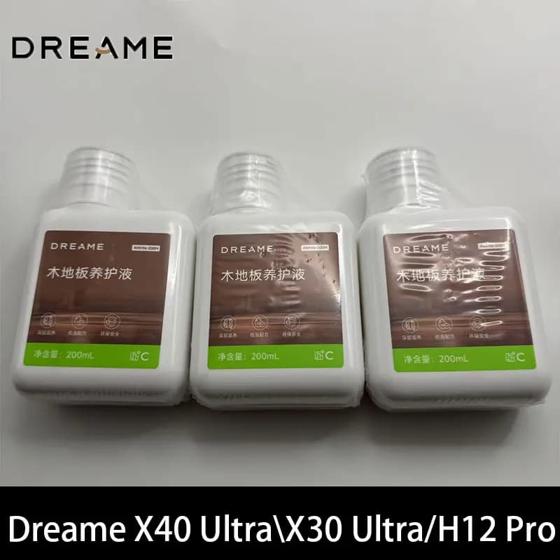 200ml Dreame X40 Ultra X50 Ultra l20S Ultra L20 Ultra X40 Pro Ultra Wood Floor Maintenance Efficient Floor Cleaning Solutions