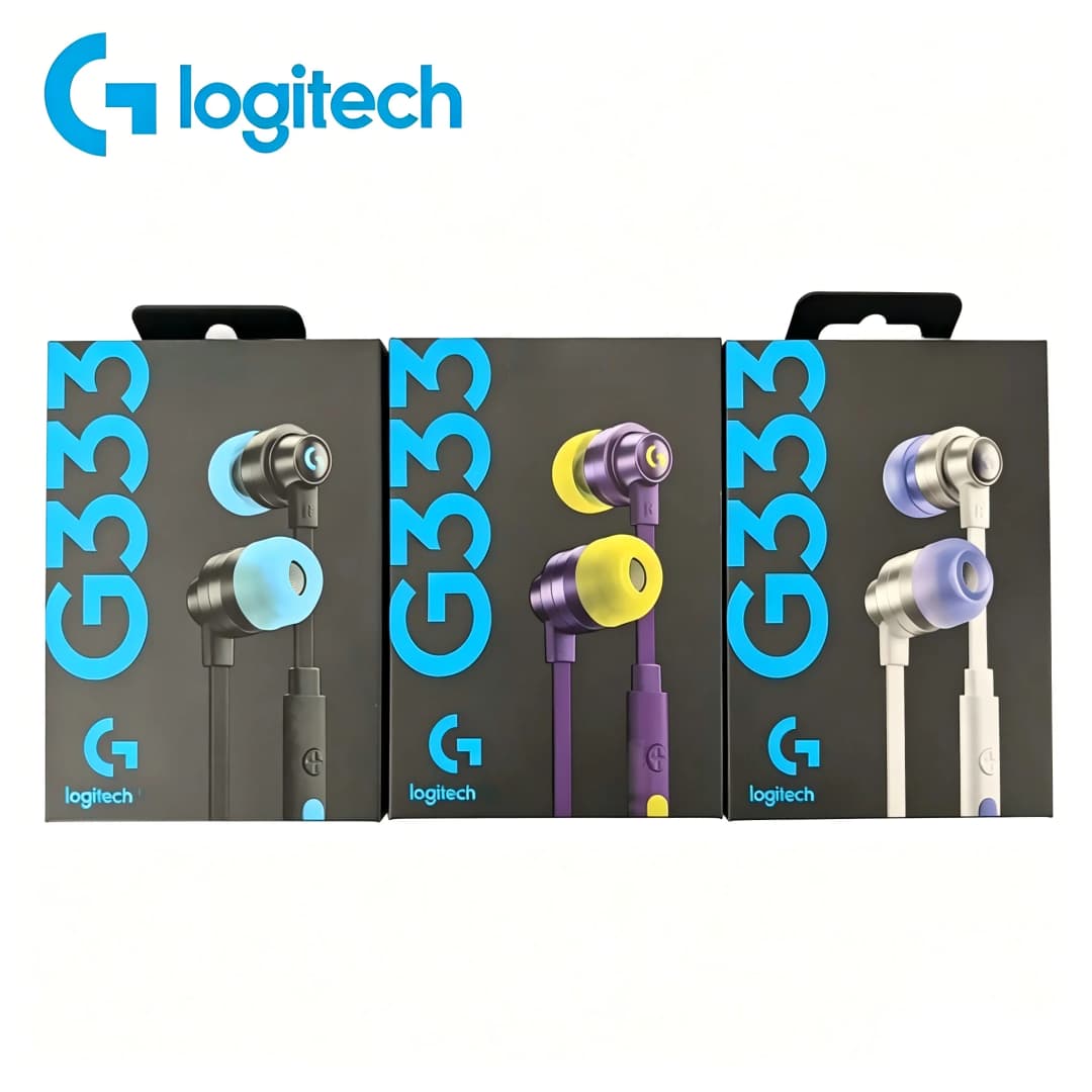 Logitech G333  Noise-Canceling Gaming Earphones with Microphone for Computer and Mobile Type-C Adapter In-Ear Wired Earphones - 5