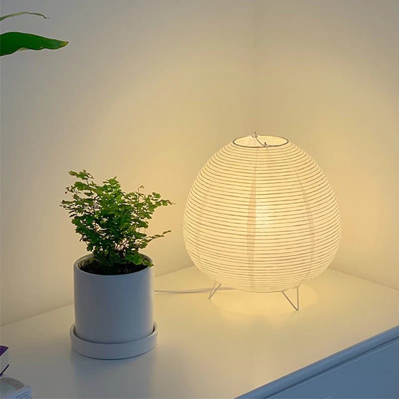 Nordic LED Table Lamp Interior Lighting Wabi Sabi Style Table Light Bedside Bedroom Living Study Home Decoration Desk Lamps - 4