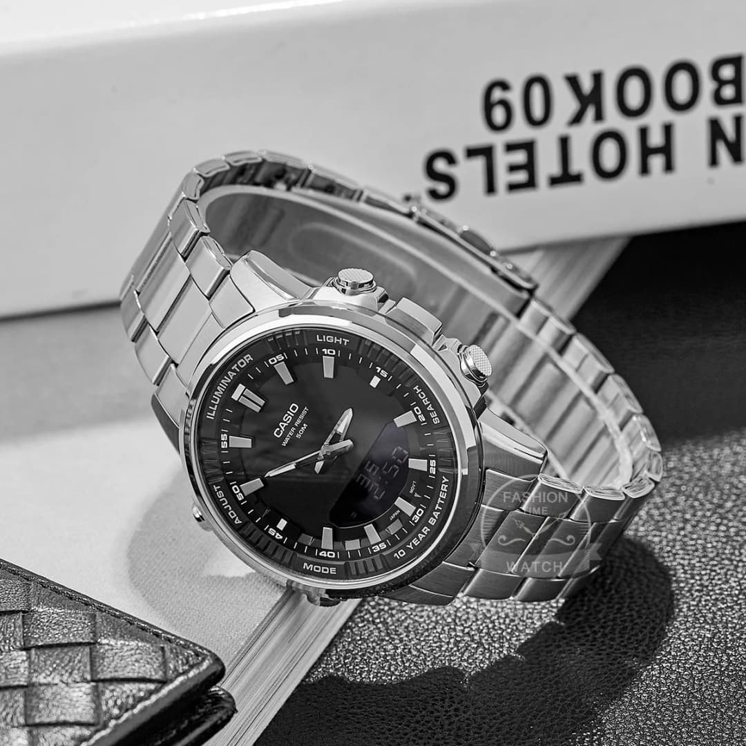 Casio watch men top brand luxury set quartz 50m Waterproof men watch Sport Wrist military Luminous Watch masculino AMW-880 - 3