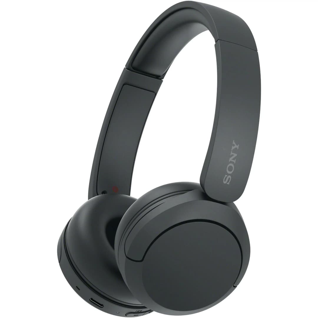 ​ Sony wh-ch520 wireless bluetooth 5.2 on-ear headphones with built-in microphone, battery up to 50 hours, fast charging, dsee, multipoint and voice assistant support ​