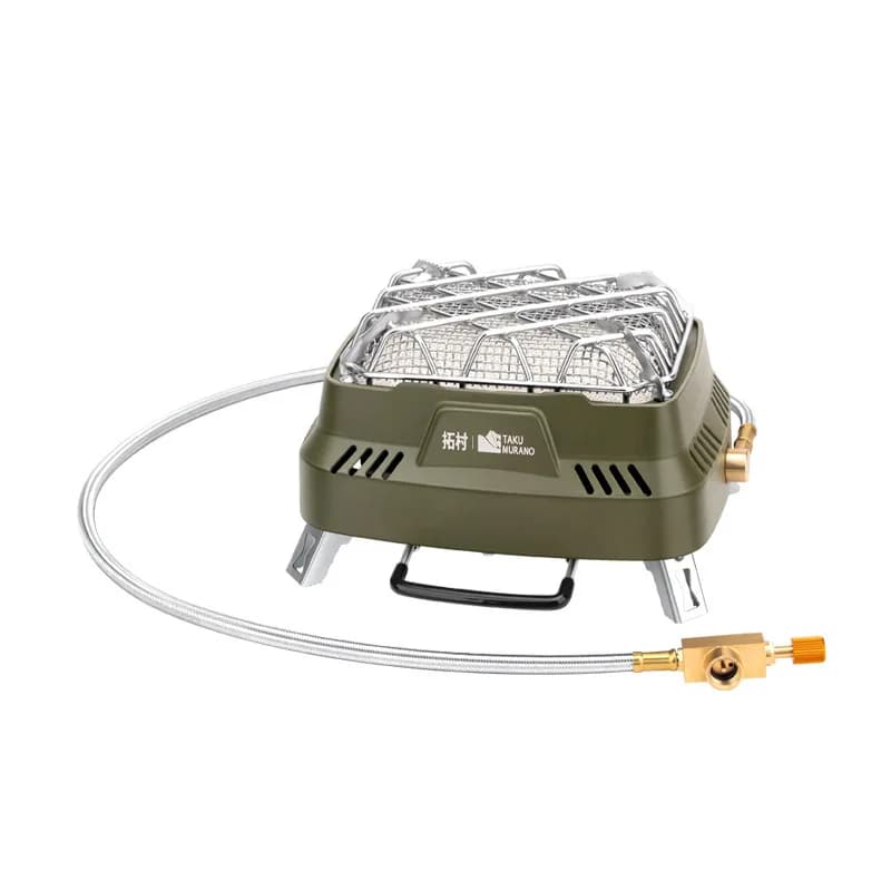 Outdoor Portable Heating Stove, Multi-functional Gas Heating Stove Propane Split Gas Stove, Camping Windproof Tent Heating Stove - 2