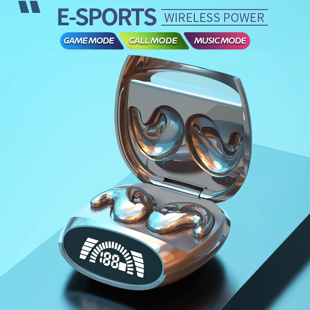 Mini Sleep Invisible Earbuds Tiny Hidden Headphones Bluetooth 5.3 Earphone Noise Cancelling Sports Stereo TWS Wireless Headsets - 3