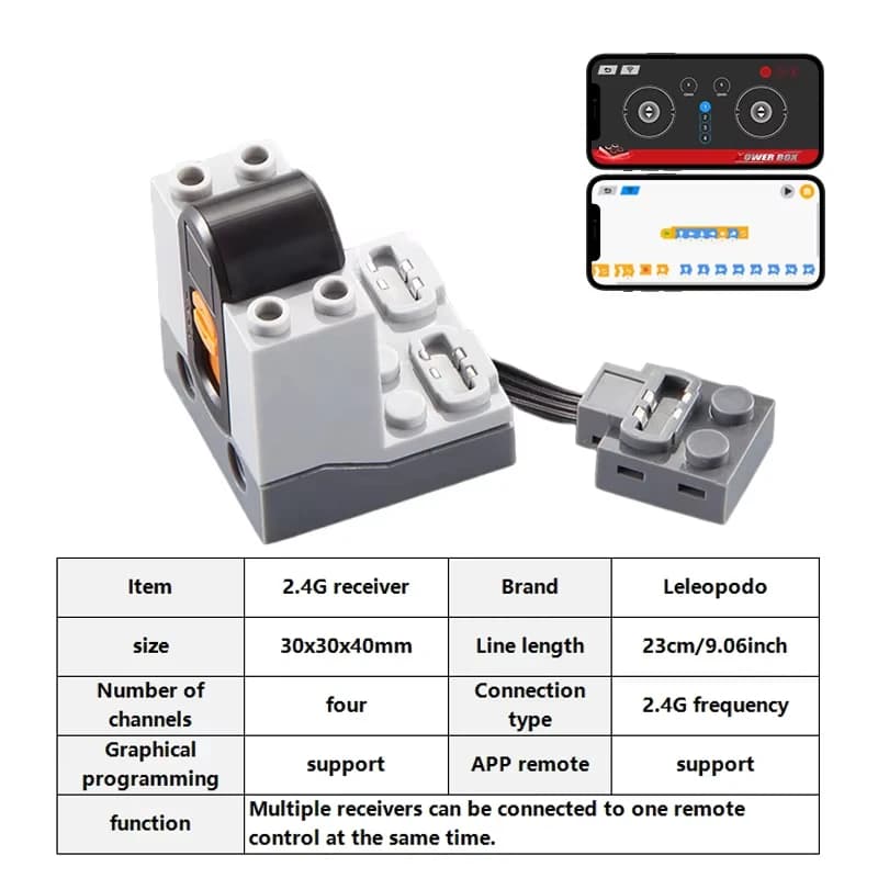 مجموعة بناء سيارات تحكم عن بعد مع وحدة تحكم في السرعة وجهاز استقبال الأشعة تحت الحمراء - 5