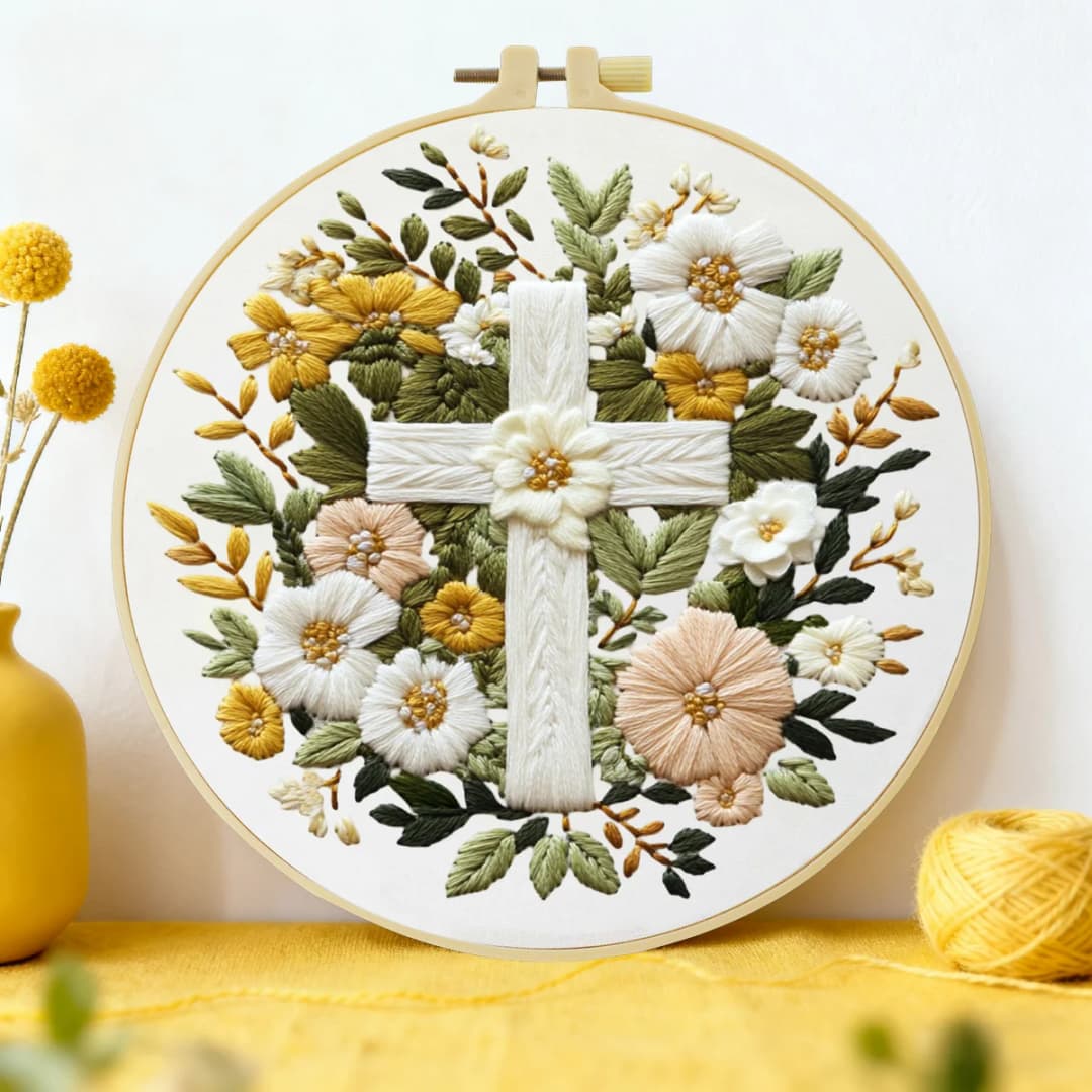 قطعة واحدة 20X20 سم/15X15 سم 7.87/6.3 بوصة عدة تطريز للمبتدئين عدة يدوية عدة تطريز يدوي فنون الإبرة