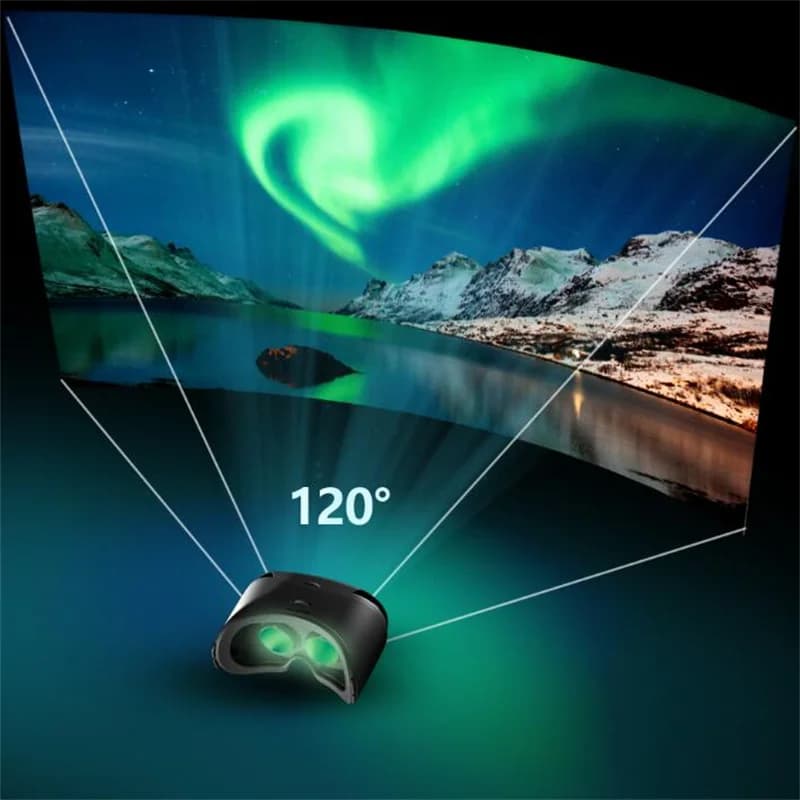 الأصلي VRGpro X7 VR الواقع الافتراضي نظارات ثلاثية الأبعاد صندوق VR جوجل كرتون خوذة للهواتف الذكية IOS أندرويد 5-7 "الهزاز اللاسلكي - 4