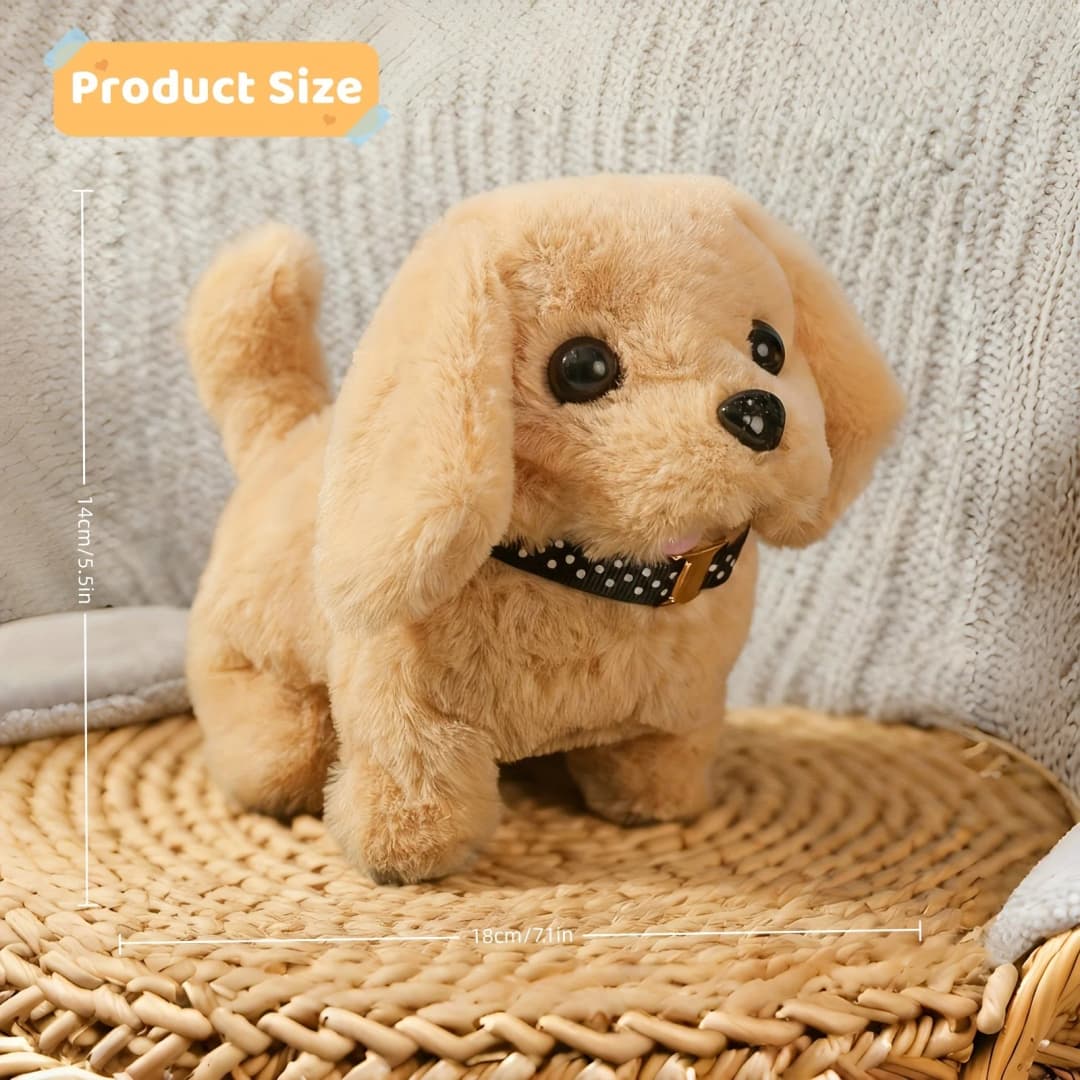 2026 Model Interactive Realistic Golden Retriever Toy Dog,Realistic Walking Barking & Tail Wagging, Electric Puppy with Sounds - 3